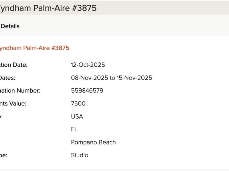 Hanging Out In A Timeshare In Pompano Beach, Florida — That We Don’t Own