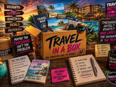 MAYBE THE TIMESHARE ISN'T THE PROBLEM